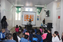 ساعة قصّة مع المربية والكاتبة عبيدة بلحة في النادي الإسلامي 